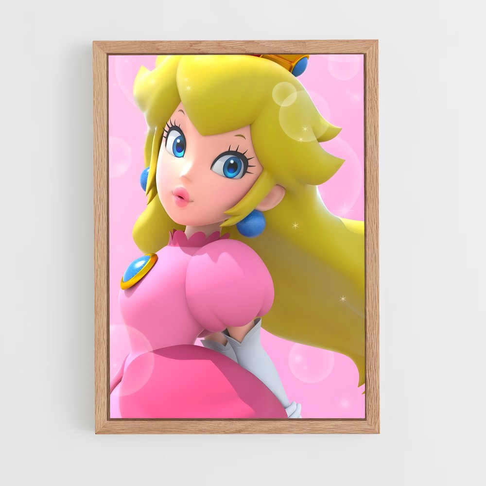 Poster Princess Enchantée – affiche Mario (vue 4)